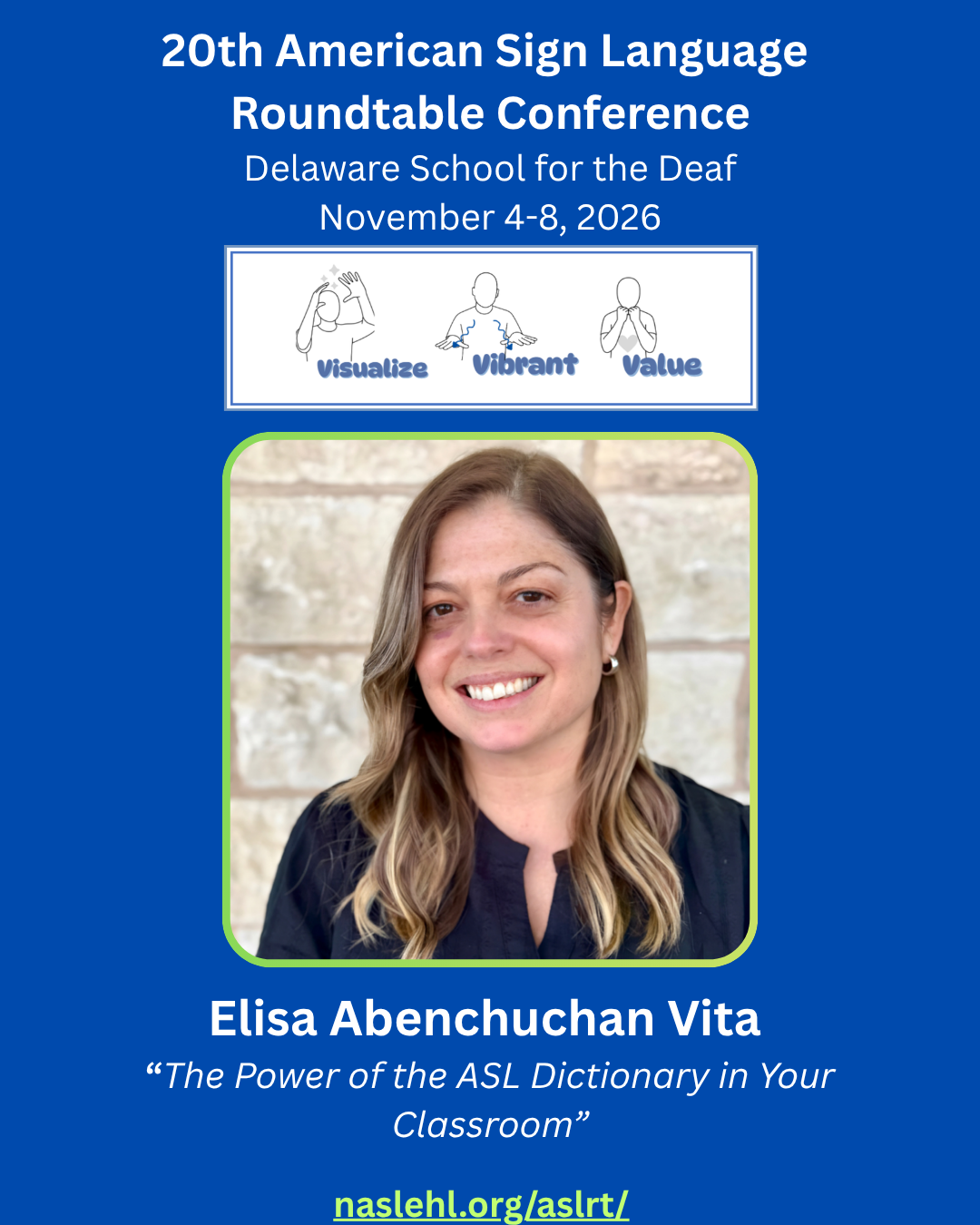 Elisa Abenchuchan Vita | 20th ASLRT Conference